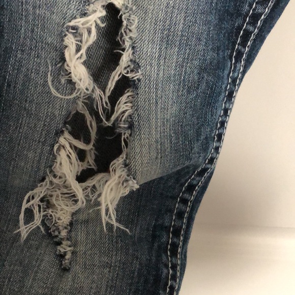 Bootlegger Dreyfus Ankle Jeans 29 Waist Smoke Free - Picture 8 of 11